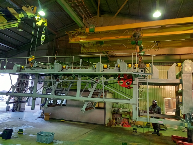 機械メンテナンス